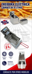 FREIDORA LOURDES 8 LITROS ELECTRICA
